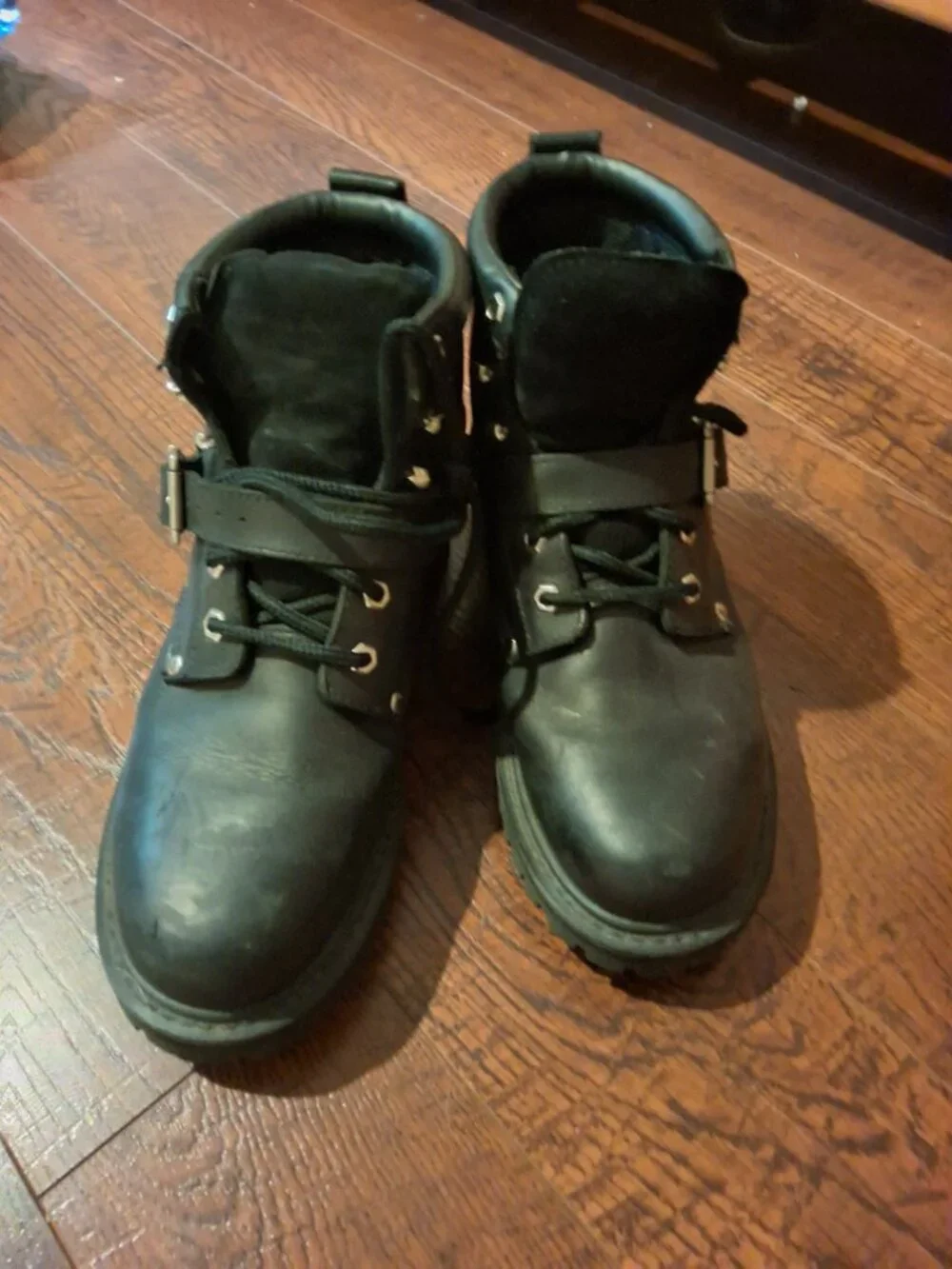 Motorcycle style boots size 8